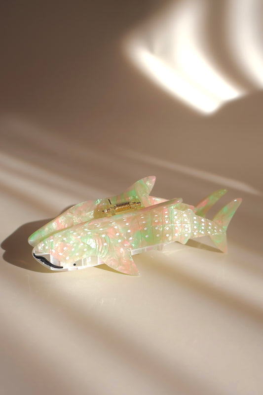 Заколка для волос «китовая акула» — морские обитатели