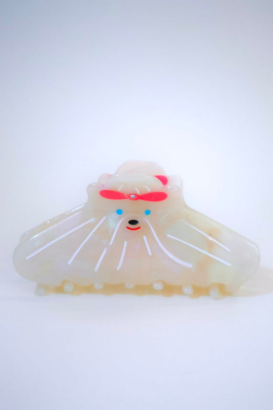 Barrette Bichon maltais