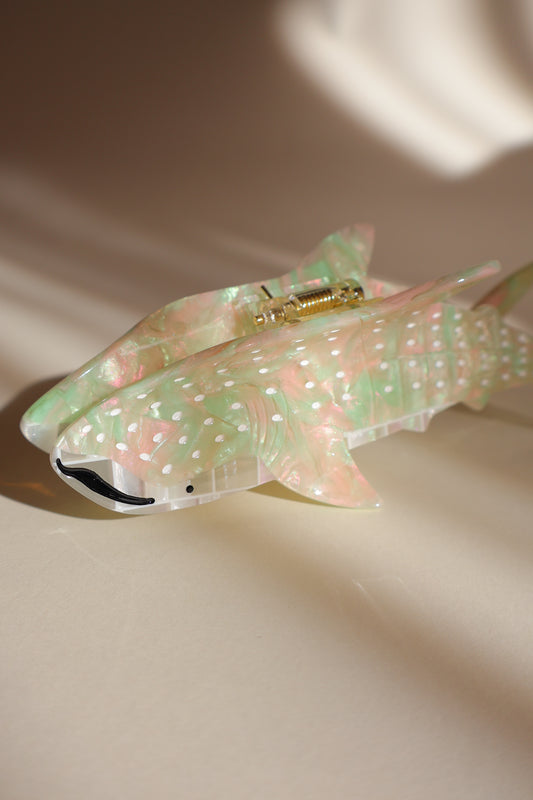 Заколка для волос «китовая акула» — морские обитатели