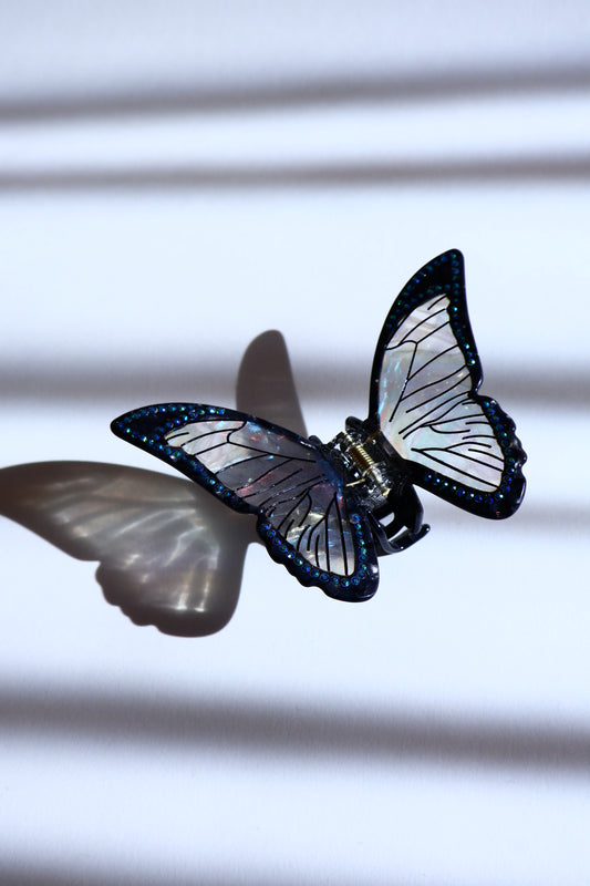 Barrette papillon élégante