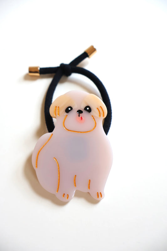 シーズー犬のヘアゴム｜哺乳類｜複数購入割対象