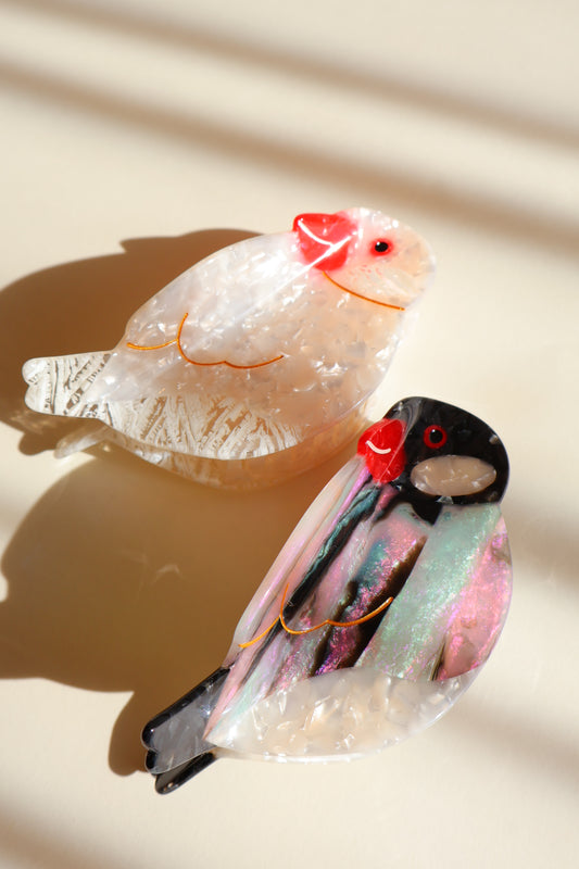 Java Sparrow Hair Clip