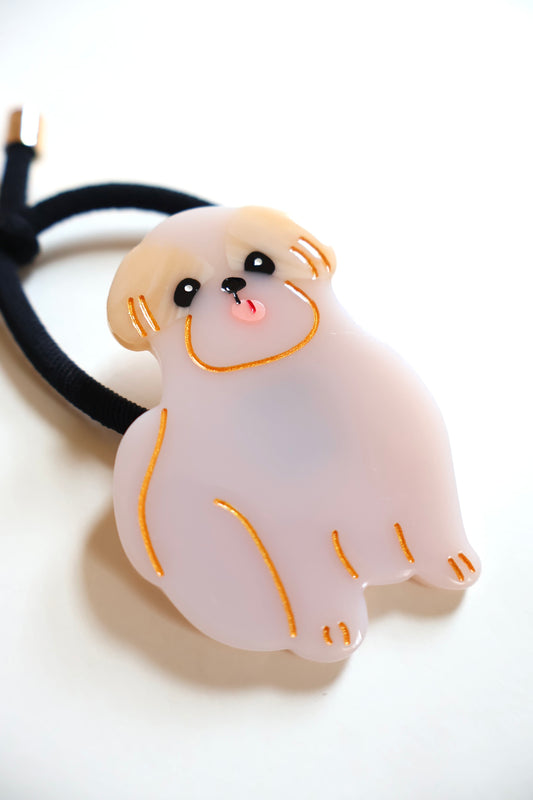 シーズー犬のヘアゴム｜哺乳類｜複数購入割対象