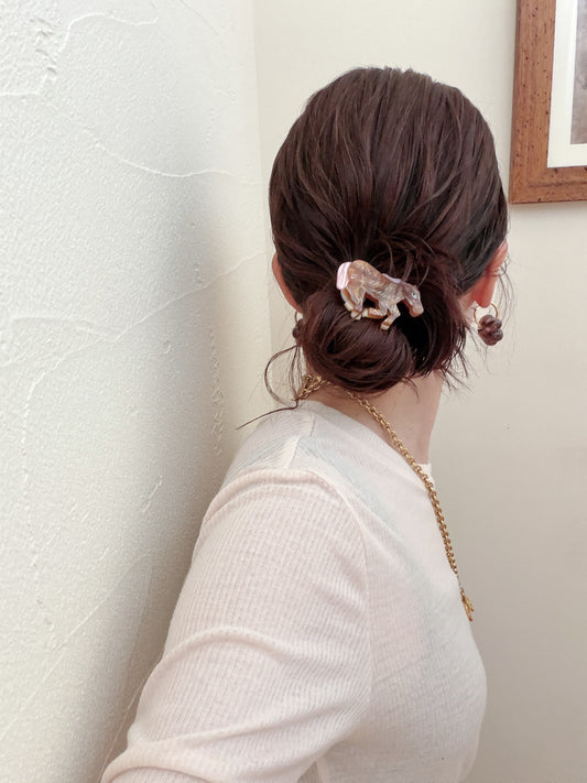 【事前予約受付中】馬のヘアゴム｜哺乳類｜複数購入割対象