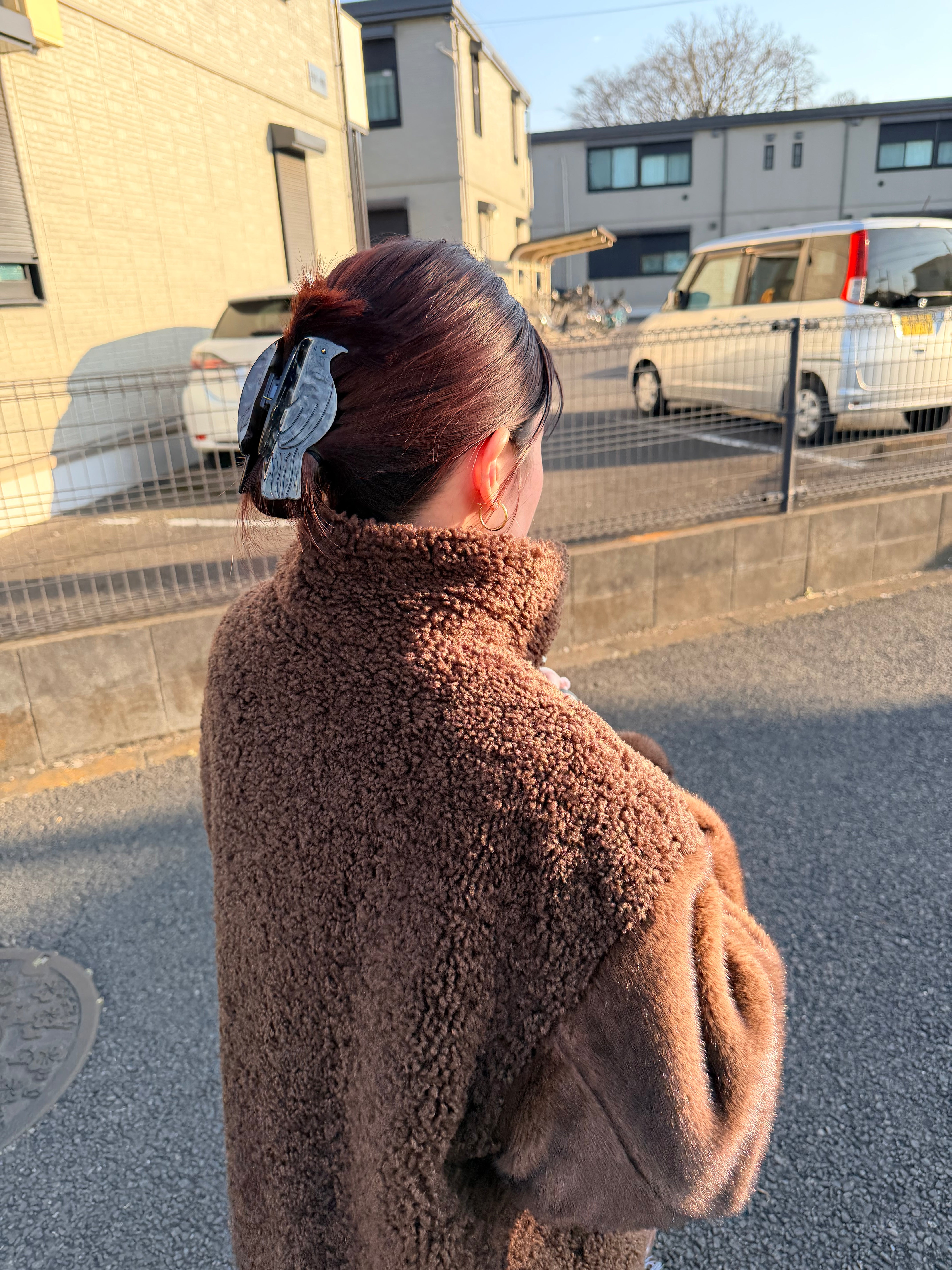 カラスヘアクリップを販売 動物のヘアクリップ、ヘアアクセサリーなら