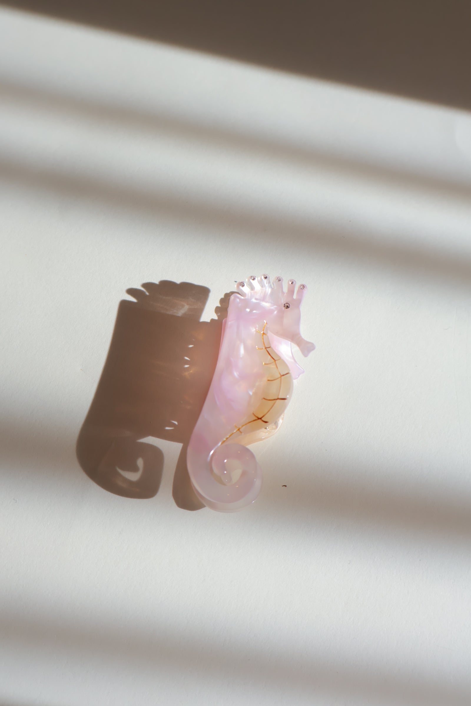 タツノオトシゴのヘアクリップ ミニクリップを販売 海の生き物のヘア