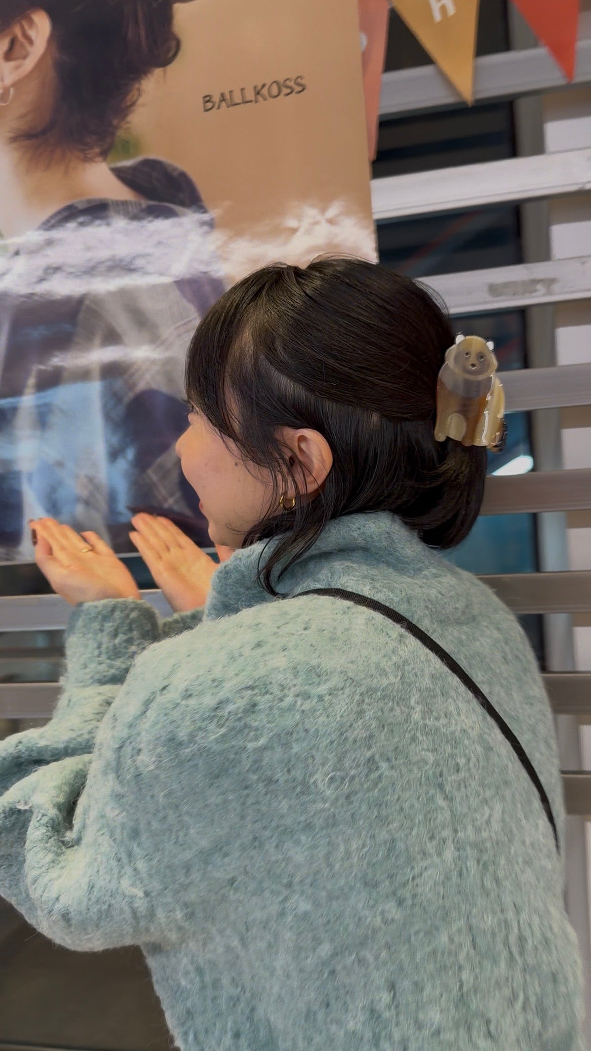 たぬきのヘアヘアクリップを販売 動物のヘアクリップ、ヘア