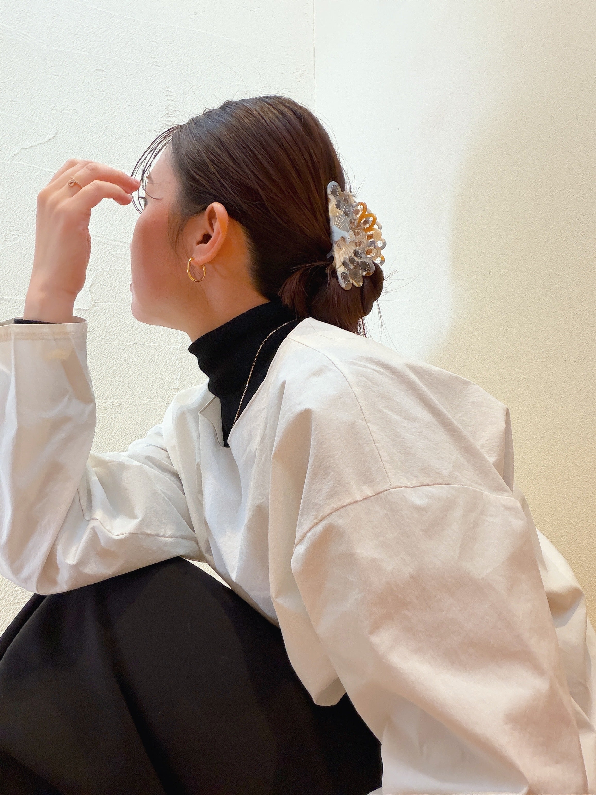 孔雀のヘアクリップを販売 動物のヘアクリップ、ヘアアクセサリーなら